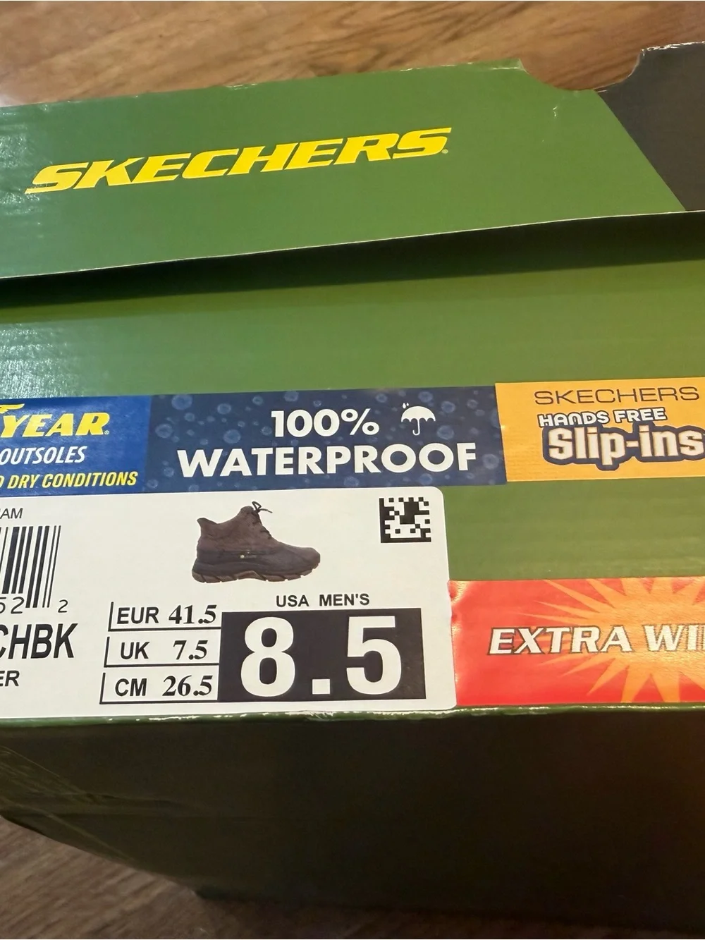 Skechers Hands Free Slip-ins® John Deere Waterproof Relaxed Fit: Swamper 8.5EE